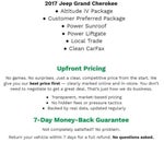2017 Jeep Grand Cherokee Sport Utility