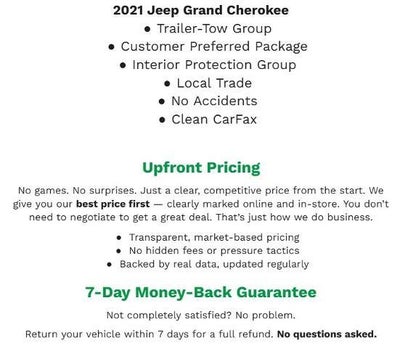 2021 Jeep Grand Cherokee Laredo X 4x4
