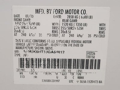 2018 Ford Explorer Platinum 4WD