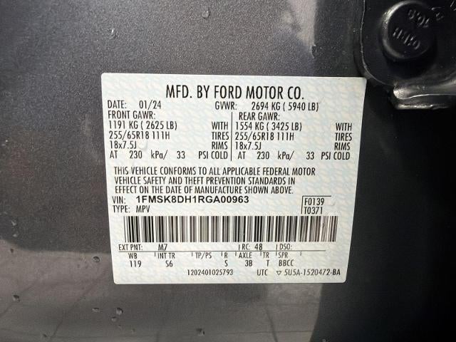 2024 Ford Explorer XLT 4WD