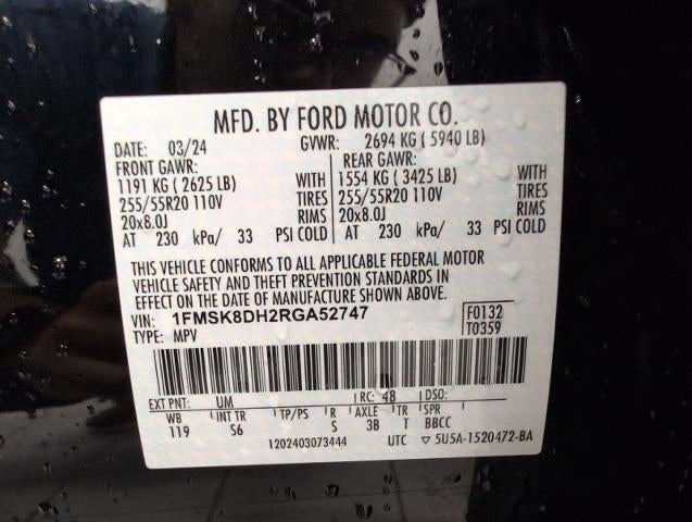 2024 Ford Explorer XLT 4WD