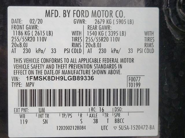 2020 Ford Explorer XLT 4WD