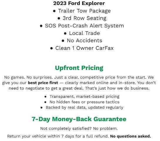 2023 Ford Explorer XLT 4WD