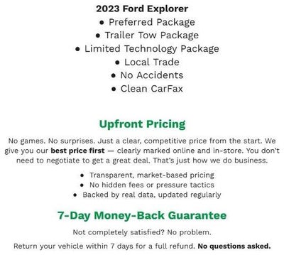 2023 Ford Explorer Limited 4WD