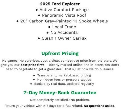2025 Ford Explorer Active 4WD
