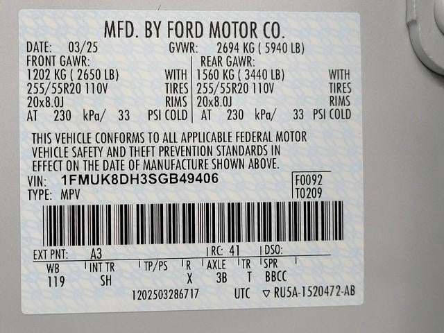 2025 Ford Explorer Active 4WD