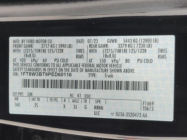 2023 Ford Super Duty F-350 SRW XLT 4WD Crew Cab 6.75' Box