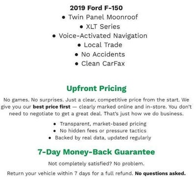 2019 Ford F-150 XLT 4WD SuperCrew 5.5' Box
