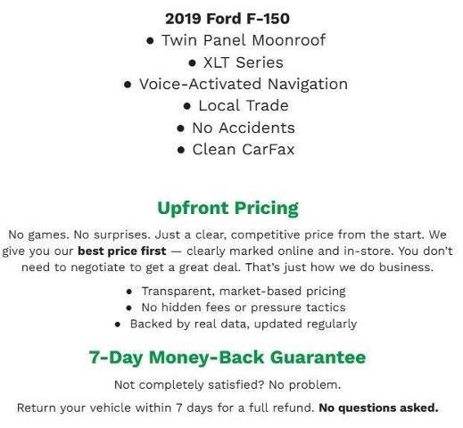 2019 Ford F-150 XLT 4WD SuperCrew 5.5' Box