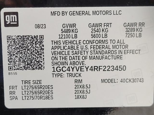 2024 Chevrolet Silverado 3500 HD 4WD Crew Cab 159 High Country