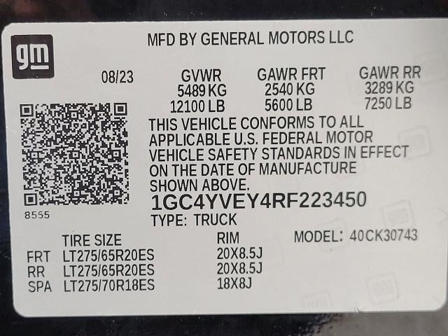 2024 Chevrolet Silverado 3500 HD 4WD Crew Cab 159 High Country
