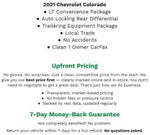 2021 Chevrolet Colorado 4WD Crew Cab 128 LT