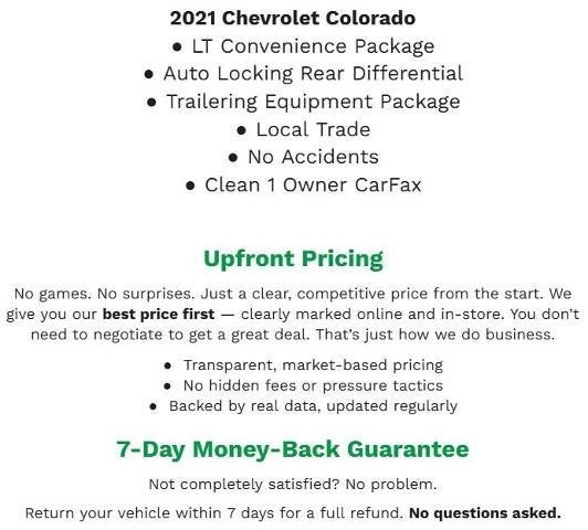 2021 Chevrolet Colorado 4WD Crew Cab 128 LT