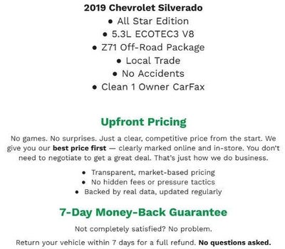 2019 Chevrolet Silverado 1500 4WD Double Cab 147 RST