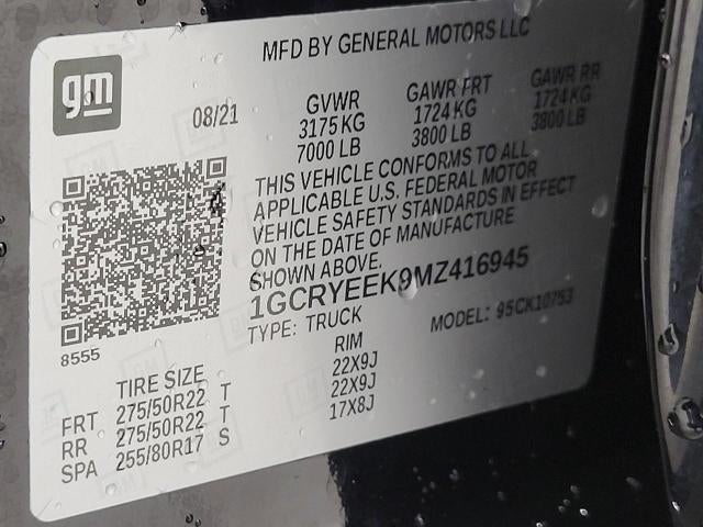 2021 Chevrolet Silverado 1500 4WD Double Cab 147 RST