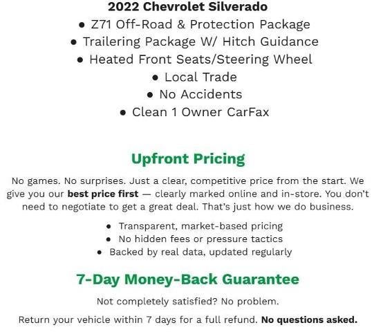 2022 Chevrolet Silverado 1500 4WD Crew Cab 147 RST