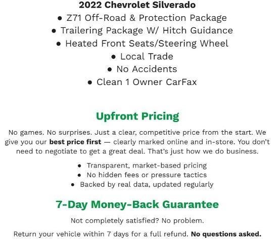 2022 Chevrolet Silverado 1500 4WD Crew Cab 147 RST