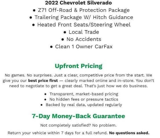 2022 Chevrolet Silverado 1500 4WD Crew Cab 147 RST