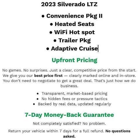 2023 Chevrolet Silverado 1500 4WD Crew Cab 147 LTZ