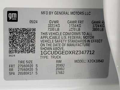 2024 Chevrolet Silverado 1500 4WD Crew Cab 147 LTZ