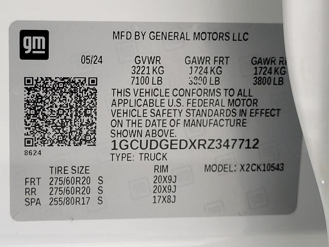 2024 Chevrolet Silverado 1500 4WD Crew Cab 147 LTZ