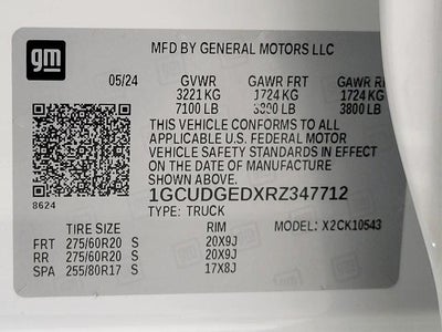 2024 Chevrolet Silverado 1500 4WD Crew Cab 147 LTZ