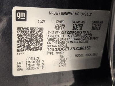 2024 Chevrolet Silverado 1500 4WD Crew Cab 147 LTZ