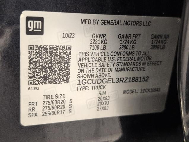 2024 Chevrolet Silverado 1500 4WD Crew Cab 147 LTZ
