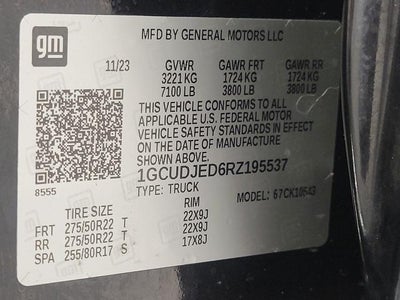 2024 Chevrolet Silverado 1500 4WD Crew Cab 147 High Country