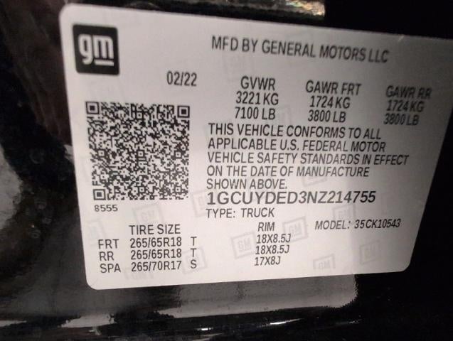 2022 Chevrolet Silverado 1500 LTD 4WD Crew Cab 147 LT w/1LT All Star Edition