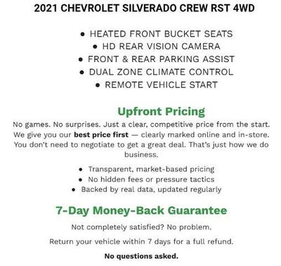 2021 Chevrolet Silverado 1500 4WD Crew Cab 147 RST