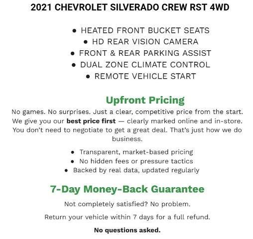 2021 Chevrolet Silverado 1500 4WD Crew Cab 147 RST