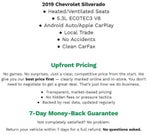 2019 Chevrolet Silverado 1500 4WD Crew Cab 147 LTZ