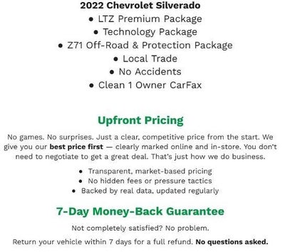2022 Chevrolet Silverado 1500 LTD 4WD Crew Cab 147 LTZ