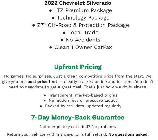 2022 Chevrolet Silverado 1500 LTD 4WD Crew Cab 147 LTZ