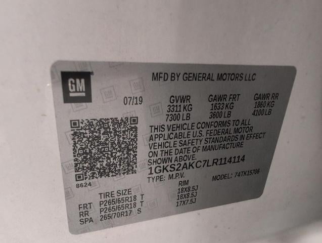 2020 GMC Yukon 4WD 4dr SLE
