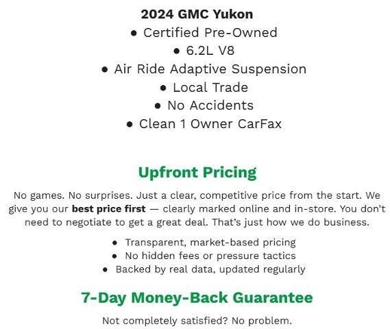 2024 GMC Yukon 4WD 4dr Denali Ultimate