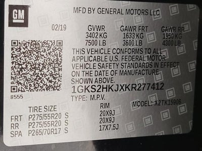 2019 GMC Yukon XL 4WD 4dr Denali