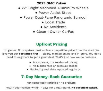 2023 GMC Yukon XL 4WD 4dr Denali