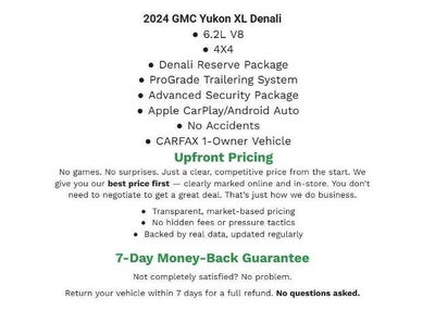 2024 GMC Yukon XL 4WD 4dr Denali