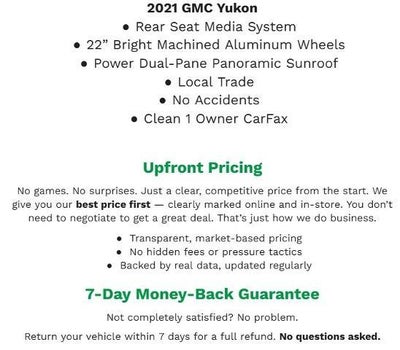 2021 GMC Yukon XL 4WD 4dr Denali