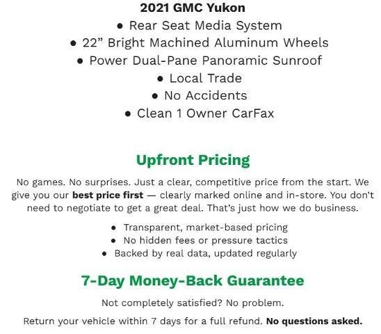 2021 GMC Yukon XL 4WD 4dr Denali