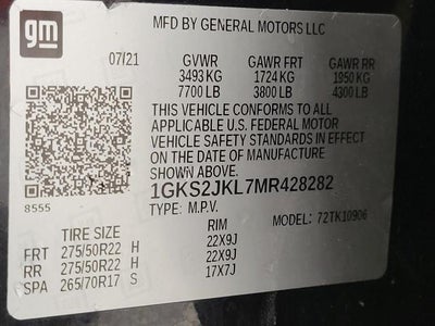 2021 GMC Yukon XL 4WD 4dr Denali