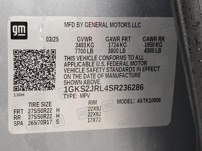 2025 GMC Yukon XL 4WD 4dr Denali