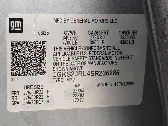 2025 GMC Yukon XL 4WD 4dr Denali