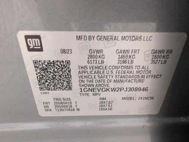 2023 Chevrolet Traverse AWD 4dr LT Cloth w/1LT