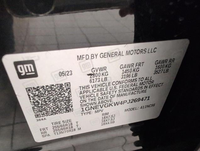 2023 Chevrolet Traverse AWD 4dr LT Cloth w/1LT