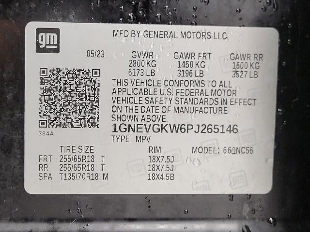 2023 Chevrolet Traverse AWD 4dr LT Cloth w/1LT