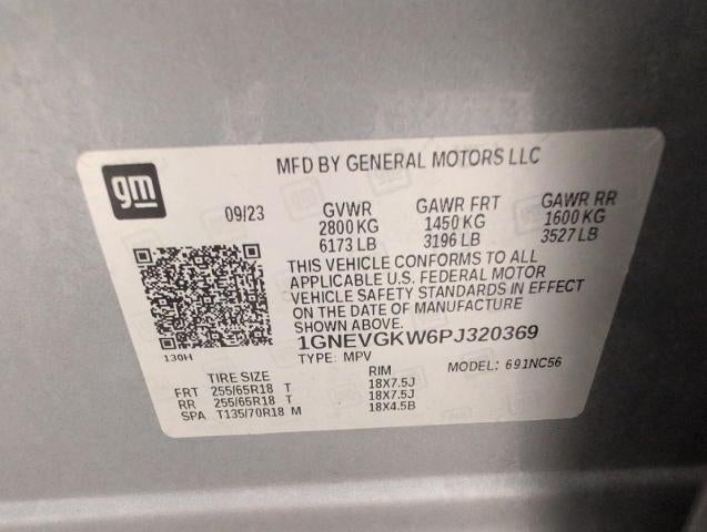 2023 Chevrolet Traverse AWD 4dr LT Cloth w/1LT