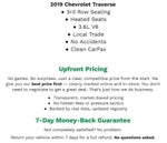 2019 Chevrolet Traverse AWD 4dr LT Leather w/3LT